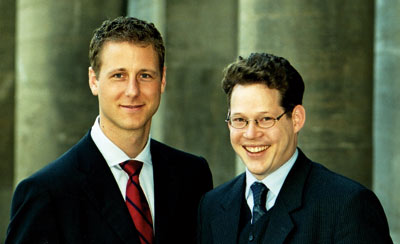 Felix Bodeewes und Leander Bretschger