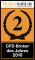 Brokerwahl des Jahres 2010 -  Zweiter Platz: CFD-Broker 